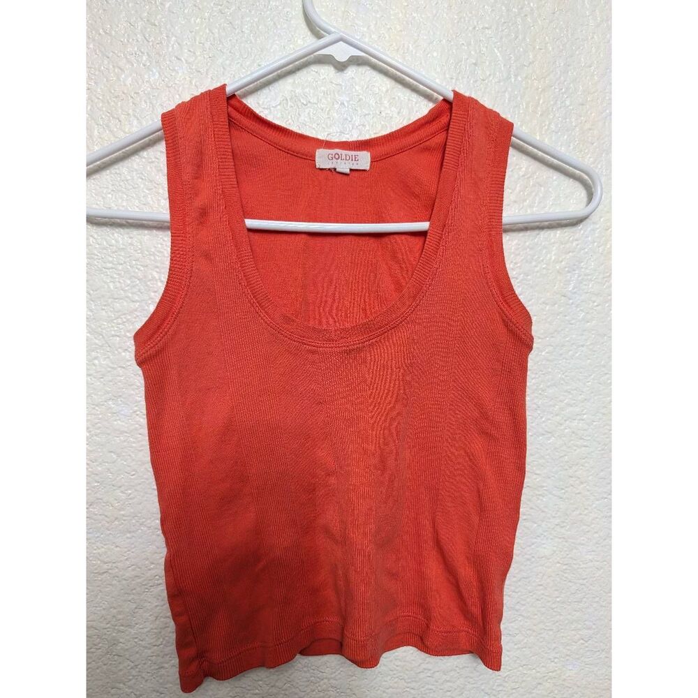 Goldie tank top orange size xs women